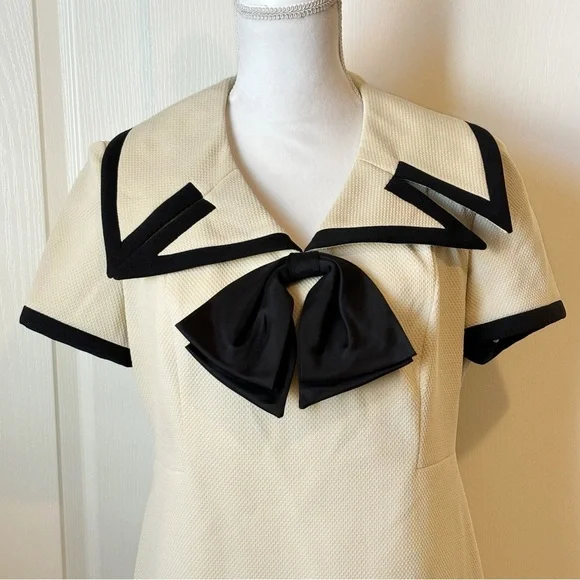 Vintage Fred Rothschild Of California A-Line Fit & Flare Midi Dress Size 16 - Picture 4 of 10